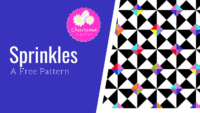Digital Quilt Pattern – Sprinkles