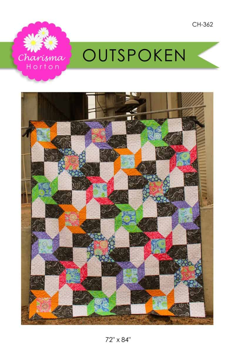 Digital Quilt Pattern – Outspoken