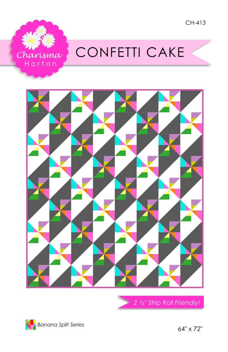 Quilt Pattern Confetti Cake