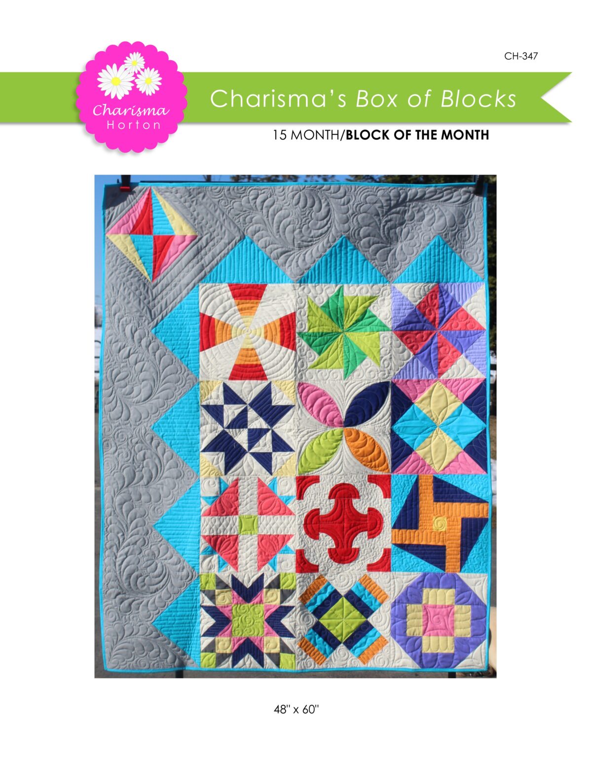Digital Quilt Pattern ~ Charisma’s Box of Blocks
